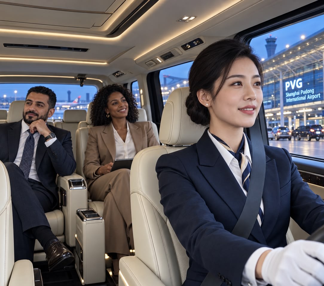 Business travel in Shanghai